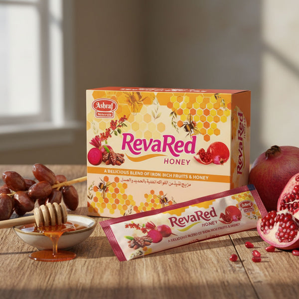 RevaRed Honey - Iron-Rich Fruits & Honey