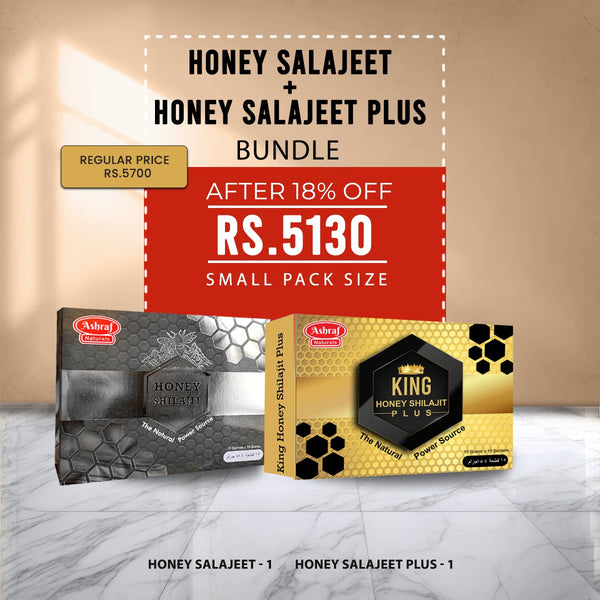 Honey Salajeet & King Honey Salajeet Plus Bundle