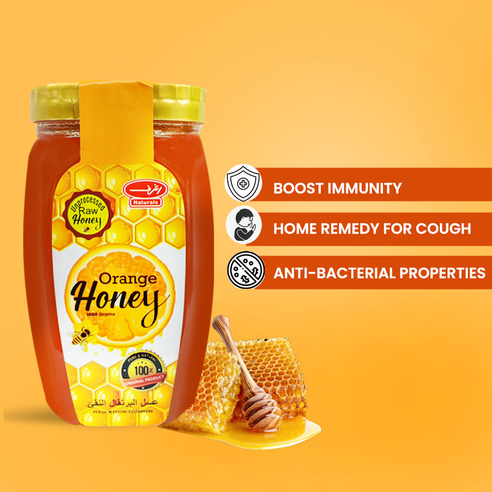 Raw & Unprocessed Honey Ashraf Naturals